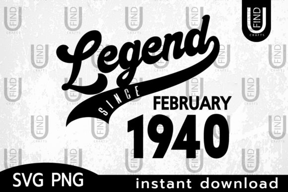 Vintage 1940, Legend Since February 1940