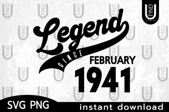 Vintage 1941, Legend Since February 1941