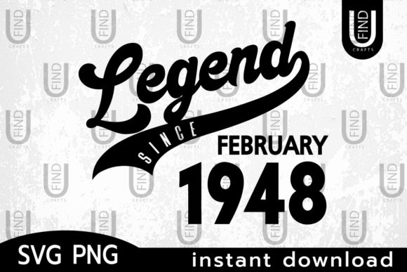 Vintage 1948, Legend Since February 1948