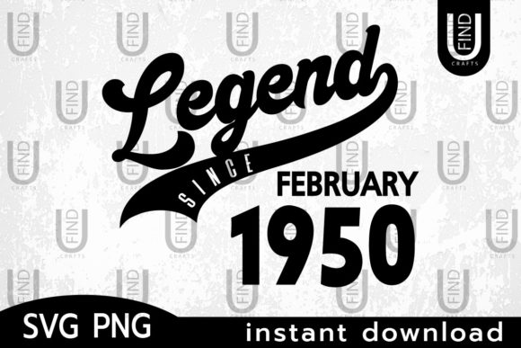 Vintage 1950, Legend Since February 1950
