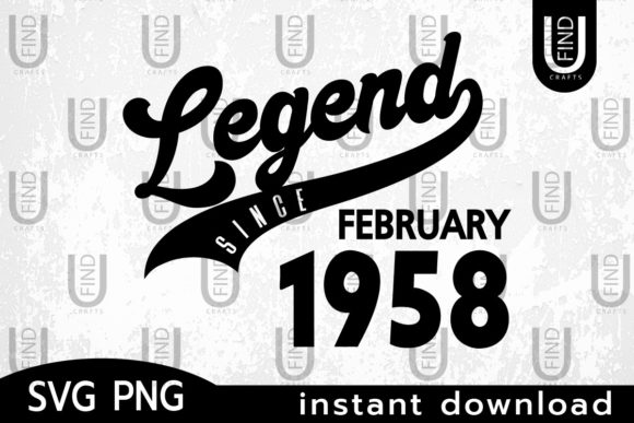 Vintage 1958, Legend Since February 1958